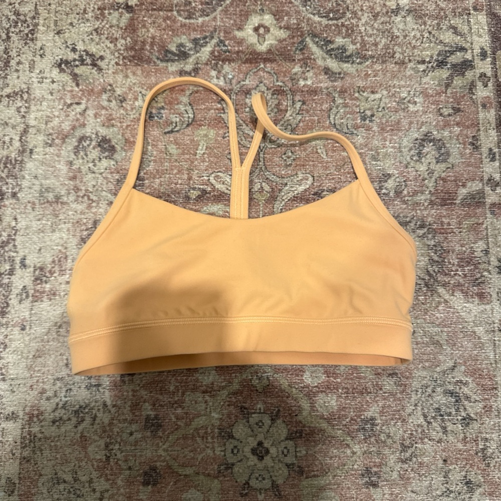 Women's orange Sports Bra
